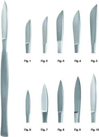 Dissecting Knifes